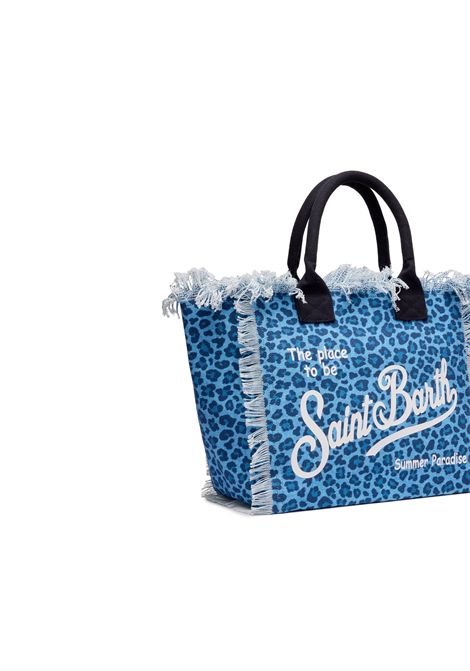 Borsa media in canvas SAINT BARTH | COL0001 COLETTE03446L DENIM LEO 31